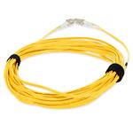 Picture of 7m LC to LC Yellow OM4 Duplex OFNP (Plenum-Rated) Fiber Patch Cable