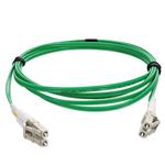 Picture of 7m LC to LC Green OM1 Duplex OFNR (Riser-Rated) MMF Fiber Patch Cable