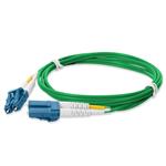 Picture of 7m LC to LC Green OS2 Duplex OFNP (Plenum-Rated) TAA SMF Fiber Patch Cable