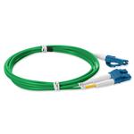 Picture of 7m LC to LC Green OS2 Duplex OFNP (Plenum-Rated) TAA SMF Fiber Patch Cable