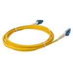 Picture of 8m LC to LC Yellow OS2 Duplex LSZH SMF Fiber Patch Cable
