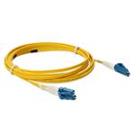 Picture of 8m LC to LC Yellow OS2 Duplex LSZH SMF Fiber Patch Cable