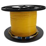 Picture of 90m LC to LC Yellow OS2 Duplex OFNR (Riser-Rated) SMF Fiber Patch Cable