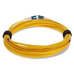 Picture of 0.75m LC to LC Yellow OS2 Duplex OFNR (Riser-Rated) SMF Fiber Patch Cable