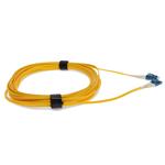 Picture of 35m LC to LC Yellow OS2 Duplex Microboot, Snagless OFNR (Riser-Rated) SMF Fiber Patch Cable