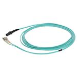 Picture of 2m LC to MT-RJ Aqua OM3 Duplex OFNR (Riser-Rated) Fiber Patch Cable