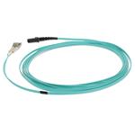 Picture of 3m LC to MT-RJ Aqua OM3 Duplex OFNR (Riser-Rated) Fiber Patch Cable