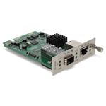 Picture of 10GBase-T RJ-45 & SFP+ Slot Media Converter Card for our rack or Standalone Systems