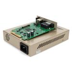 Picture of 10/100/1000Base-TX(RJ-45) to 1000Base-SX(SC) MMF 850nm 550m Standalone Media Converter Card Kit