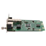 Picture of 10/100/1000Base-TX(RJ-45) with Open SFP Slot Media Converter Card for our rack or Standalone Systems