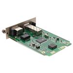 Picture of 10/100/1000Base-TX(RJ-45) with Open SFP Slot Media Converter Card for our rack or Standalone Systems