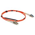 Picture of 5m LC (Male) Orange OM2 to LC (Male) Yellow OS2 Duplex OFNR Mode Conditioning Cable