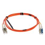 Picture of 5m LC (Male) Orange OM2 to LC (Male) Yellow OS2 Duplex OFNR Mode Conditioning Cable
