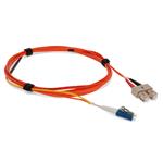 Picture of 1m SC (Male) Orange OM2 to LC (Male) Yellow OS2 Duplex OFNR Mode Conditioning Cable