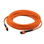 Picture of 30m MPO/UPC to MPO/UPC Orange OM1 OFNR (Riser-Rated) 12-Strand Fiber Patch Cable