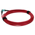 Picture of 4m MPO/UPC to MPO/UPC Red OM4 OFNP (Plenum-Rated) 12-Strand TAA Fiber Patch Cable