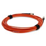 Picture of 8m MPO/UPC to MPO/UPC Orange OM1 OFNR (Riser-Rated) 12-Strand Fiber Patch Cable