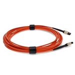 Picture of 8m MPO/UPC to MPO/UPC Orange OM1 OFNR (Riser-Rated) 12-Strand Fiber Patch Cable