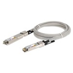 Picture of Mellanox® to Arista Networks® TAA 400GBase-CU OSFP to QSFP-DD Direct Attach Cable (Passive Twinax, 2.5m)