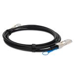 Picture of Alcatel-Lucent Nokia® QSFP-100G-C1M to Mellanox® MCP1600-C001 Compatible TAA Compliant 100GBase-CU QSFP28 to QSFP28 Direct Attach Cable (Passive Twinax, 1m)