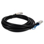 Picture of Arista Networks® (Blue Tab) to Juniper Networks® (Black Tab) Compatible TAA 100GBase-CU QSFP28 to QSFP28 DAC (Passive Twinax, 3m)