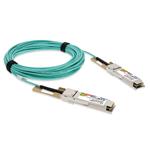 Picture of Arista Networks® to Aruba Networks® Compatible TAA 100GBase-AOC QSFP28 to QSFP28 Active Optical Cable (850nm, MMF, 5m)