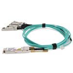 Picture of Arista Networks® AOC-Q-Q-100G-2M to Mellanox® MFA1A00-C002 Compatible TAA Compliant 100GBase-AOC QSFP28 to QSFP28 Active Optical Cable (850nm, MMF, 2m)
