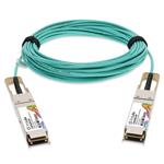 Picture of Cisco® QSFP-100G-AOC3M to Ciena® Compatible TAA 100GBase-AOC QSFP28 to QSFP28 Active Optical Cable (850nm, MMF, 3m)