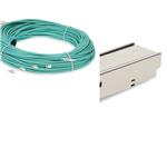 Picture of Cisco® to HP® Compatible TAA 100GBase-AOC QSFP28 to 4xSFP28 Active Optical Cable (850nm, MMF, 30m)