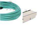 Picture of Cisco® to HP® Compatible TAA 100GBase-AOC QSFP28 to 4xSFP28 Active Optical Cable (850nm, MMF, 30m)