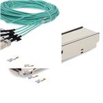 Picture of Cisco QSFP-4SFP25G-AOC20M to Mellanox MFA2P10-A020 Compatible TAA Compliant 100GBase-AOC QSFP28 to 4xSFP28 Active Optical Cable (850nm, MMF, 20m)