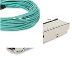 Picture of Cisco QSFP-4SFP25G-AOC20M to Mellanox MFA2P10-A020 Compatible TAA Compliant 100GBase-AOC QSFP28 to 4xSFP28 Active Optical Cable (850nm, MMF, 20m)