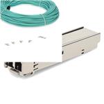Picture of Cisco QSFP-4SFP25G-AOC30M to Mellanox MFA2P10-A030 Compatible TAA Compliant 100GBase-AOC QSFP28 to 4xSFP28 Active Optical Cable (850nm, MMF, 30m)