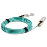 Picture of Ciena® to Juniper Networks® Compatible TAA 100GBase-AOC QSFP28 to QSFP28 Active Optical Cable (850nm, MMF, 5m)
