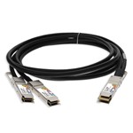 Picture of Cisco® QDD-400-CU3M to Mellanox® MCP1650-H003E26 Compatible TAA 400GBase-CU QSFP-DD to 2xQSFP56 Direct Attach Cable (Passive Twinax, 3m)