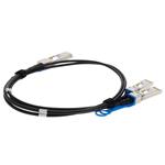 Picture of Juniper Networks® JNP-QSFP-DAC-1M to Mellanox® MC3309130-001 Compatible TAA Compliant 20GBase-CU QSFP+ to 2xSFP+ Direct Attach Cable (Passive Twinax, 1m)