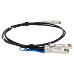 Picture of Juniper Networks® JNP-QSFP-DAC-1M to Mellanox® MC3309130-001 Compatible TAA Compliant 40GBase-CU QSFP+ to 4xSFP+ Direct Attach Cable (Passive Twinax, 1m)