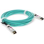 Picture of Alcatel-Lucent Nokia® to Dell® Compatible TAA 25GBase-AOC SFP28 Active Optical Cable (850nm, MMF, 15m)