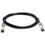 Picture of Brocade® (Formerly) 10G-SFPP-TWX-0201 to Arista Networks® Compatible TAA 10GBase-CU SFP+ to SFP+ Direct Attach Cable (Active Twinax, 2m)