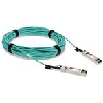 Picture of Brocade® (Formerly) 10GE-SFPP-AOC-2501 to Dell® AOC-SFP-10G-25M Compatible TAA Compliant 10GBase-AOC SFP+ to SFP+ Active Optical Cable (850nm, MMF, 25m)