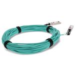 Picture of Brocade® (Formerly) 10GE-SFPP-AOC-3001 to Dell® AOC-SFP-10G-30M Compatible TAA Compliant 10GBase-AOC SFP+ to SFP+ Active Optical Cable (850nm, MMF, 30m)