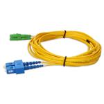 Picture of 1.5m SC to ALC Yellow OS2 Duplex OFNR (Riser-Rated) SMF Fiber Patch Cable