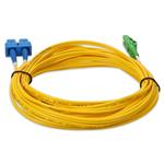 Picture of 1.5m SC to ALC Yellow OS2 Duplex OFNR (Riser-Rated) SMF Fiber Patch Cable
