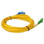 Picture of 1.5m SC to ALC Yellow OS2 Duplex OFNR (Riser-Rated) SMF Fiber Patch Cable