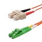 Picture of 2m SC to ALC Orange OM1 Duplex LSZH MMF Fiber Patch Cable