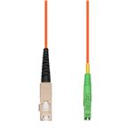 Picture of 8m SC to ALC Orange OM2 Simplex OFNP (Plenum-Rated) Fiber Patch Cable