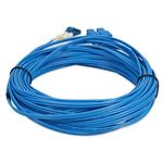 Picture of 12m SC to LC Blue OS2 Duplex OFNR (Riser-Rated) SMF Fiber Patch Cable