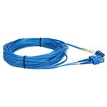 Picture of 12m SC to LC Blue OS2 Duplex OFNR (Riser-Rated) SMF Fiber Patch Cable