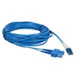 Picture of 12m SC to LC Blue OS2 Duplex OFNR (Riser-Rated) SMF Fiber Patch Cable