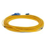 Picture of 18m SC to LC Yellow OS2 Duplex OFNR (Riser-Rated) TAA SMF Fiber Patch Cable